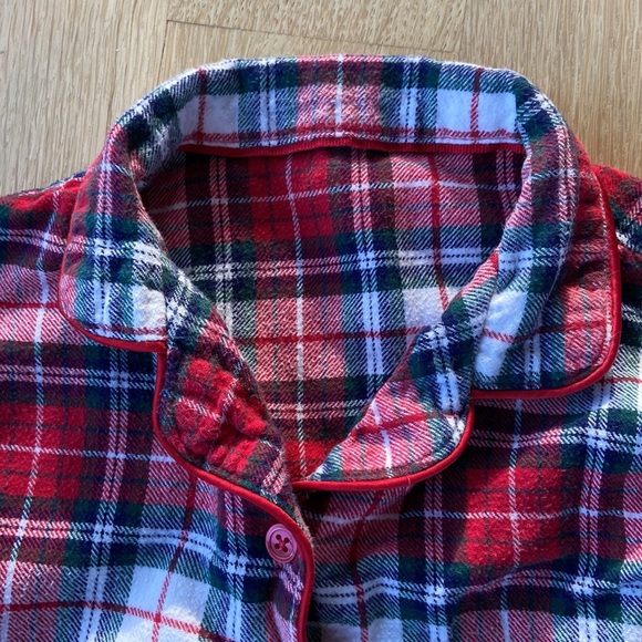 Marks & Spencer Children’s Plaid Pajama Set - Size 7-8 - Picture 7 of 9